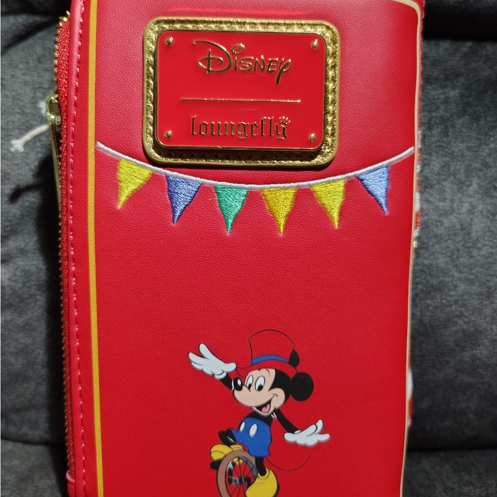 Disney Loungefly Red Mickey Mouse Wallet